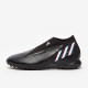 Sepatu Futsal Adidas Predator Edge.3 Laceless TF Core Black White Vivid Red GX2631