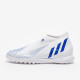 Sepatu Futsal Adidas Predator Edge.3 Laceless TF White Hi Res Blue White GX2629