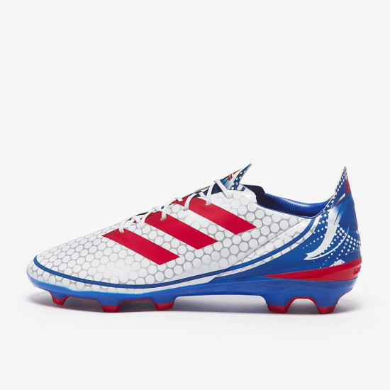 Sepatu Bola Adidas Gamemode FG White Team Collegiate Red Team Royal Blue GV6848