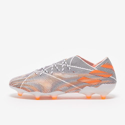 Sepatu Bola Adidas Nemeziz.1 FG White Screaming Orange Core Black FW7327