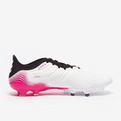 Sepatu Bola Adidas Copa Sense.1 FG White White Shock Pink FW7920