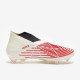 Sepatu Bola Adidas Predator Edge+ FG Off White Vivid Red Gold Metallic GV7384