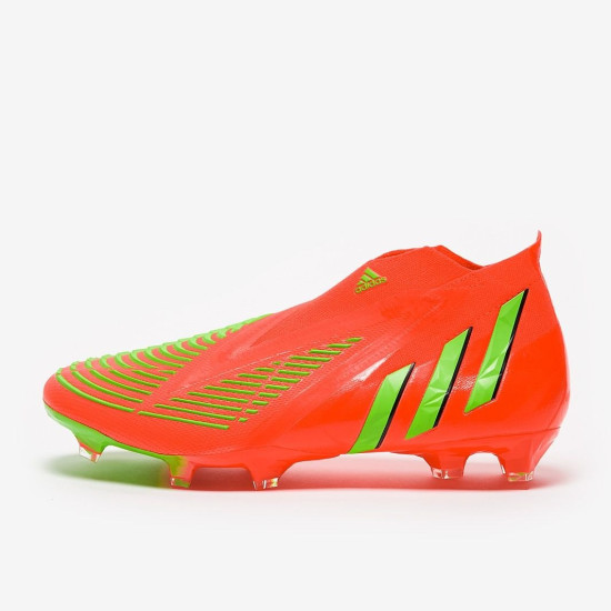 Sepatu Bola Adidas Predator Edge+ FG Solar Red Team Solar Green Core Black GW1039