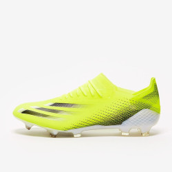 Sepatu Bola Adidas X Ghosted.1 FG Solar Yellow Core Black Team Royal Blue FW6898