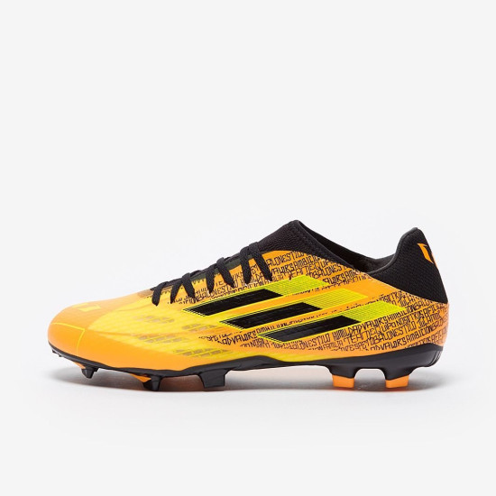 Sepatu Bola Adidas X Speedflow Messi.3 FG Solar Gold Core Black Bright Yellow GW7419