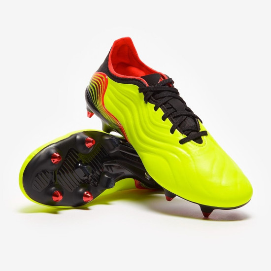 Sepatu Bola Adidas Copa Sense.1 SG Team Solar Yellow Solar Red Core Black GY8935