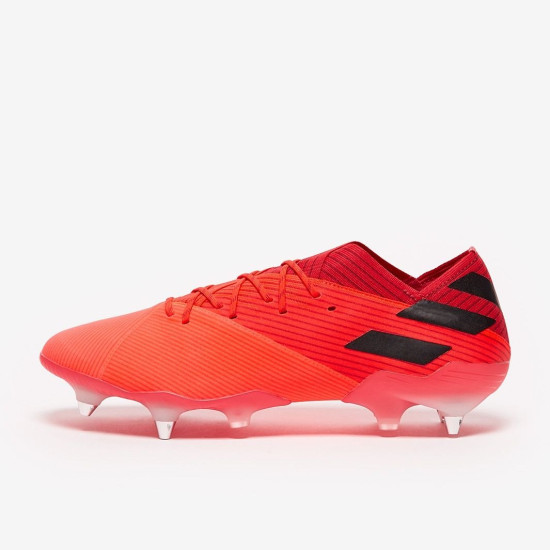 Sepatu Bola Adidas Nemeziz.1 SG Signal Coral Core Black Glory Red EH0562