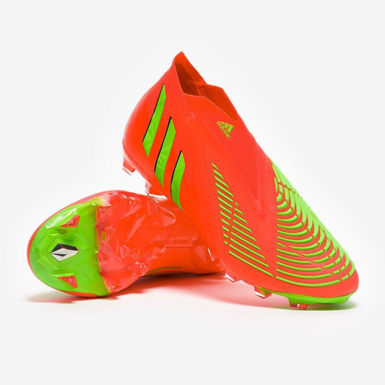 Sepatu Bola Adidas Predator Edge.1 Low SG Solar Red Team Solar Green Core Black GW1010