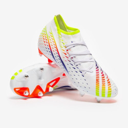 Sepatu Bola Adidas Predator Edge.3 SG White Solar Yellow Power Blue GW0964