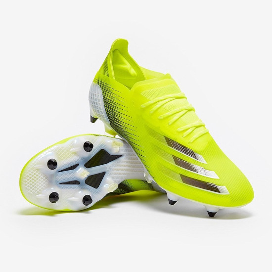 Sepatu Bola Adidas X Ghosted.1 SG Solar Yellow Core Black Team Royal Blue FW6890