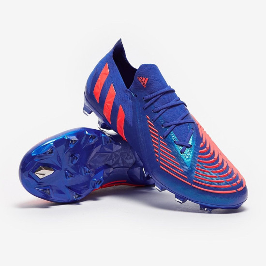 Sepatu Bola Adidas Predator Edge.1 Low AG Hi Res Blue Turbo Hi Res Blue GZ2873