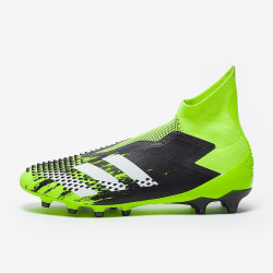 Sepatu Bola Adidas Predator Mutator+ AG Signal Green White Core Black FW9762