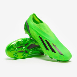 Sepatu Bola Adidas X Speedportal+ AG Solar Green Core Black Solar Yellow GW8405