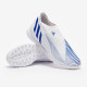 Sepatu Futsal Adidas Predator Edge.3 Laceless TF White Hi Res Blue White GX2629