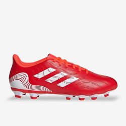 Sepatu Bola Adidas Copa Sense.4 FxG Red White Solar Red FY6183