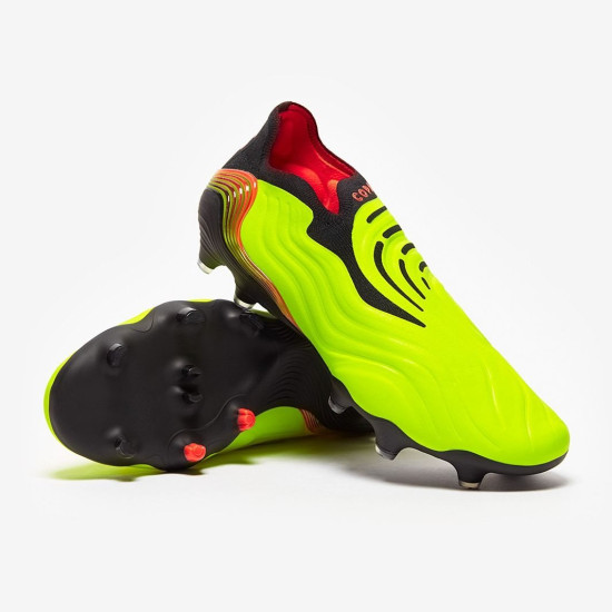 Sepatu Bola Adidas Copa Sense+ FG Team Solar Yellow Solar Red Core Black GW3609