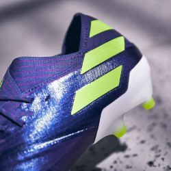 Sepatu Bola Adidas Nemeziz Messi 19.1 FG Indigo Green Glory Purple EG7332