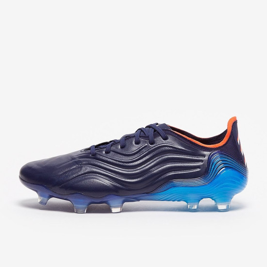 Sepatu Bola Adidas Copa Sense.1 FG Team Navy Blue White Blue Rush GW4943