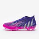 Sepatu Bola Adidas Predator Edge.1 FG Pink Team Collegiate Purple Silver Metallic Team Shock H02934