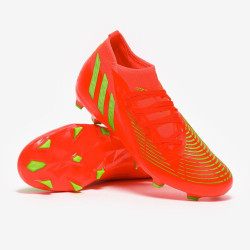 Sepatu Bola Adidas Predator Edge.3 FG Solar Red Team Solar Green Core Black GW1005