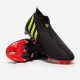 Sepatu Bola Adidas Predator Edge+ FG Core Black Team Solar Yellow Solar Red GW1043