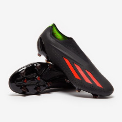 Sepatu Bola Adidas X Speedportal+ FG Core Black Solar Red Solar Green GW8410