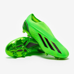 Sepatu Bola Adidas X Speedportal+ FG Solar Green Core Black Solar Yellow GW8407