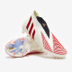 Sepatu Bola Adidas Predator Edge+ FG Off White Vivid Red Gold Metallic GV7384