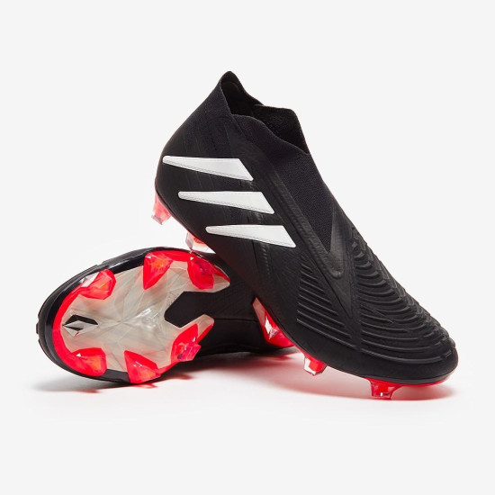 Sepatu Bola Adidas Predator Edge 94+ FG Core Black Ftwr White Solar Red HP9135