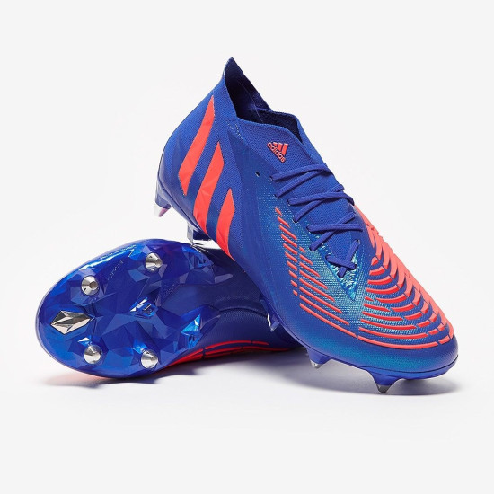 Sepatu Bola Adidas Predator Edge.1 SG Hi Res Blue Turbo Hi Res Blue H02965