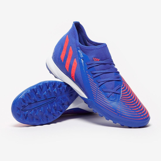 Sepatu Futsal Adidas Predator Edge.3 TF Hi Res Blue Turbo Hi Res Blue GW9999
